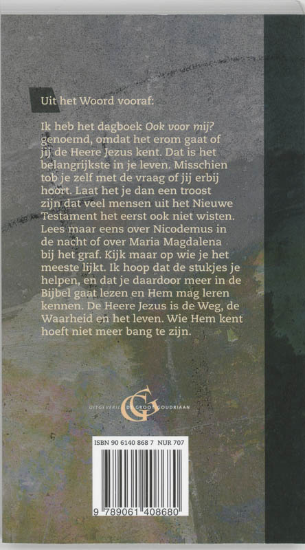 Achterkant van Ook voor mij?