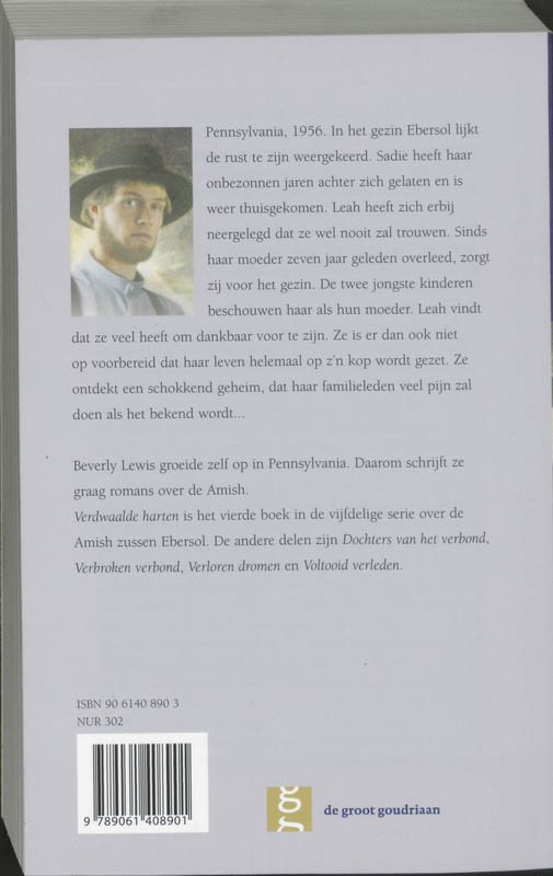 Achterkant van Verdwaalde harten