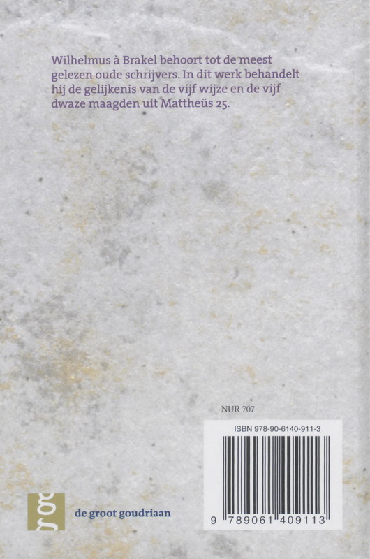 Achterkant van De tien maagden