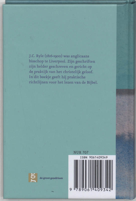 Achterkant van Bijbellezen