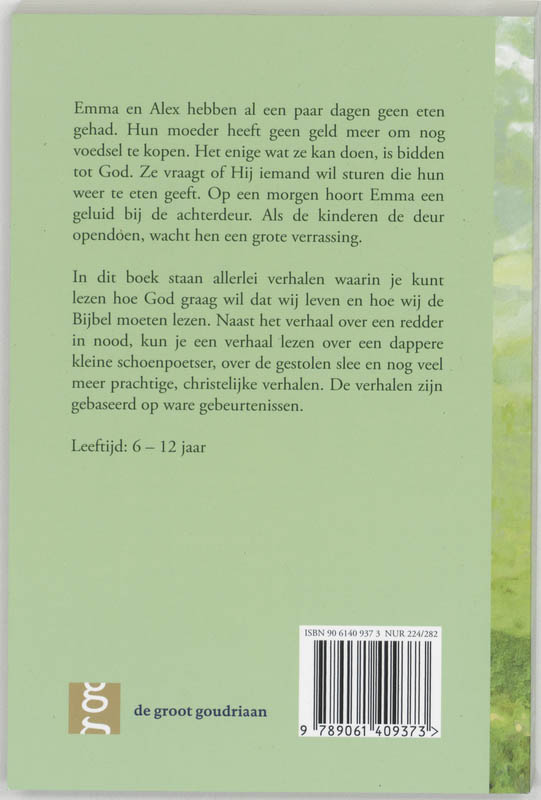 Achterkant van Een redder in nood