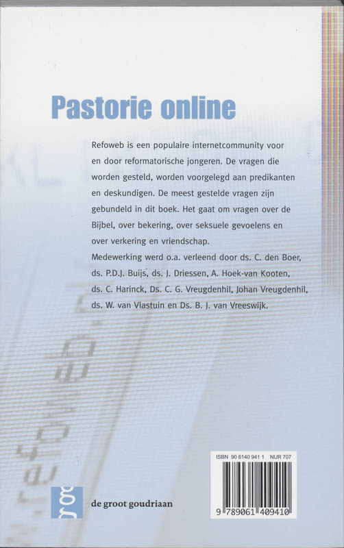 Achterkant van Pastorie online