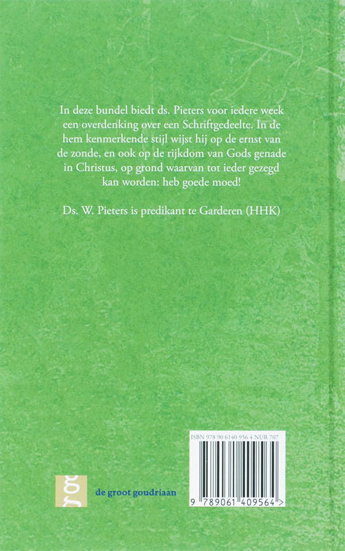 Achterkant van Heb goede moed
