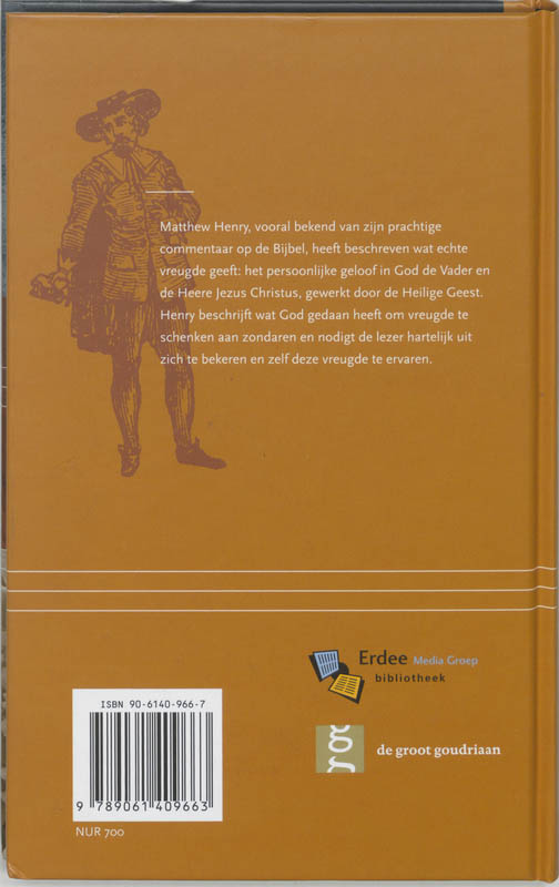 Achterkant van de vreugde van het geloven