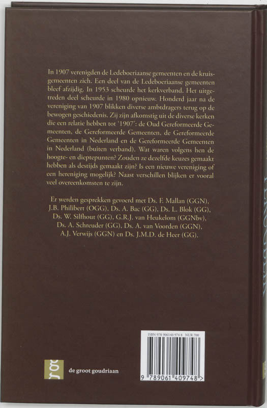 Achterkant van Terugblik