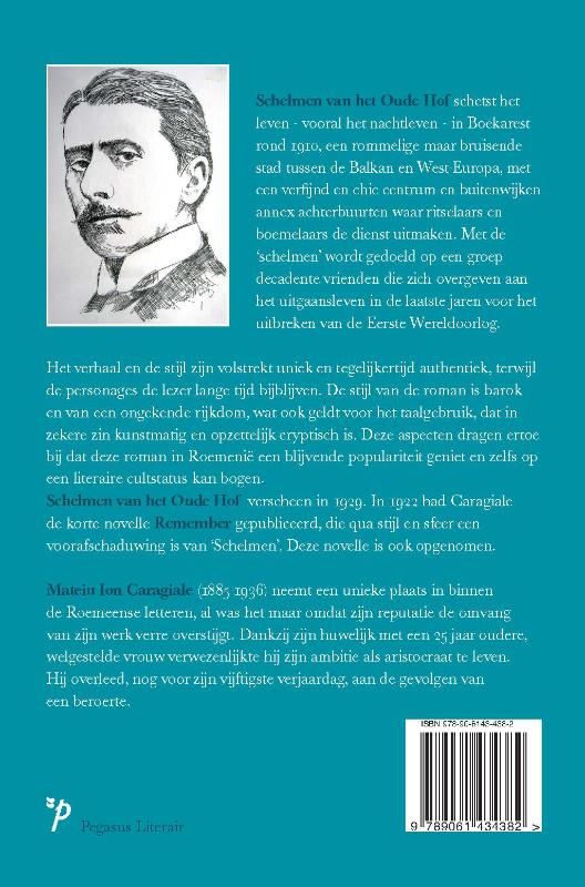 Achterkant van Schelmen van het Oude Hof