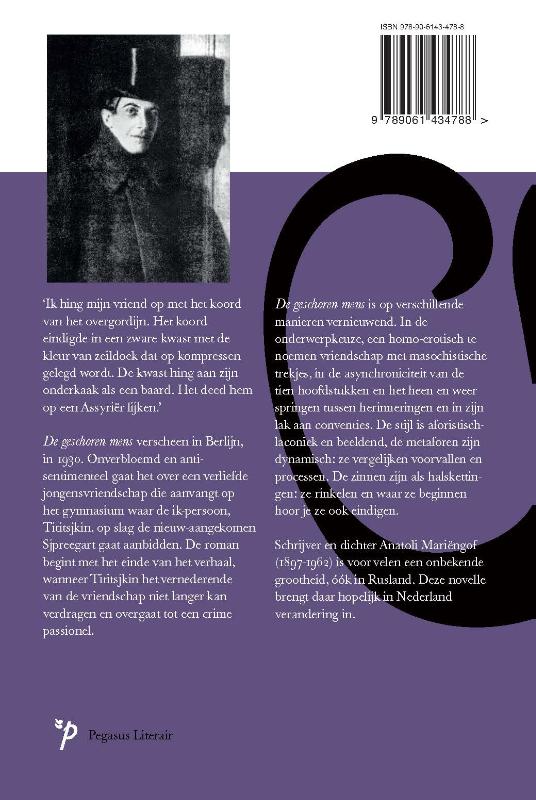 Achterkant van De geschoren mens