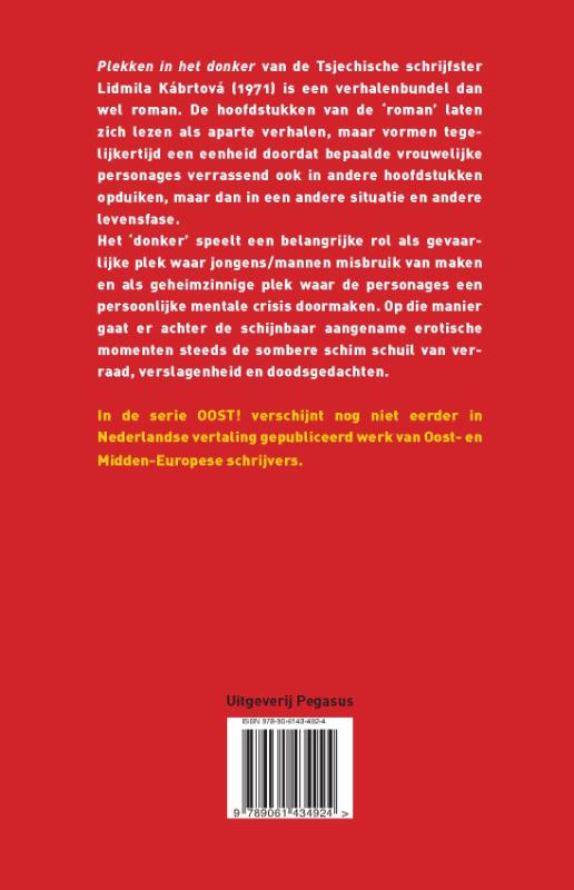 Achterkant van Plekken in het donker