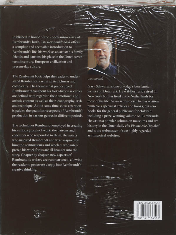 Achterkant van The Rembrandt book