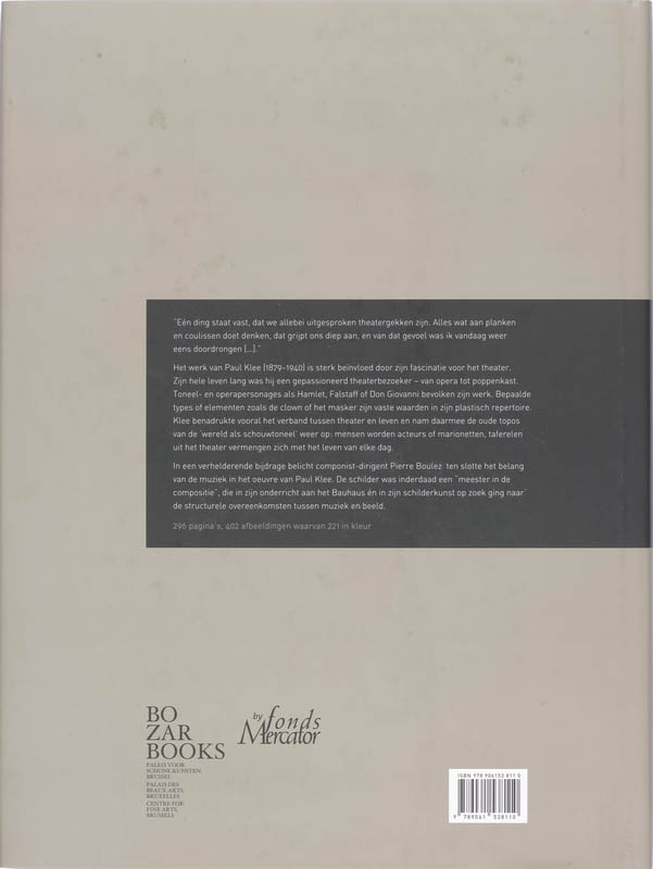 Achterkant van Paul Klee