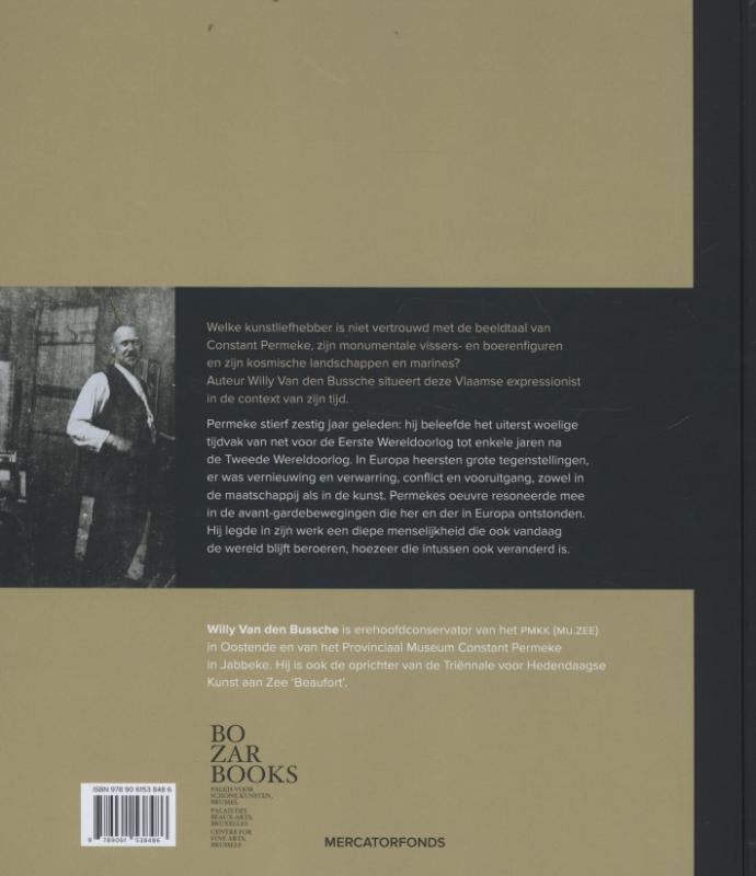 Achterkant van Constant Permeke