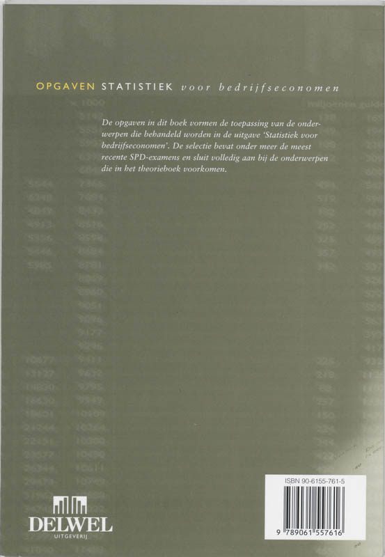 Achterkant van Opgaven