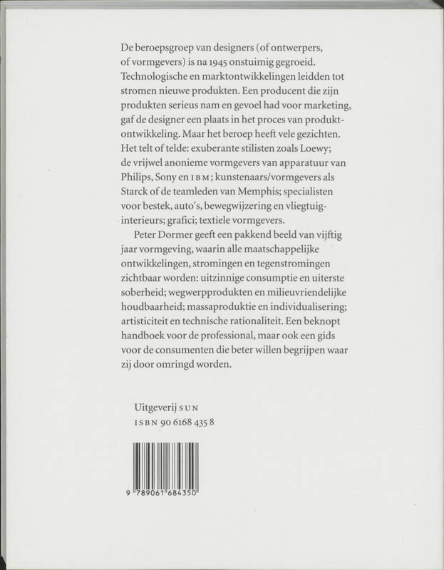 Achterkant van Design na 1945