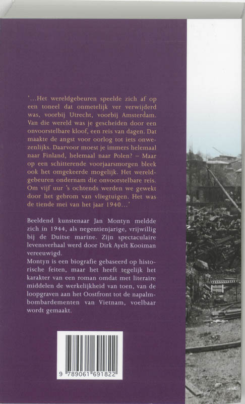 Achterkant van Montyn