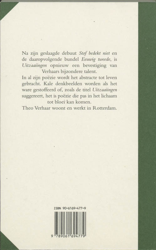 Achterkant van Uitzaaiingen