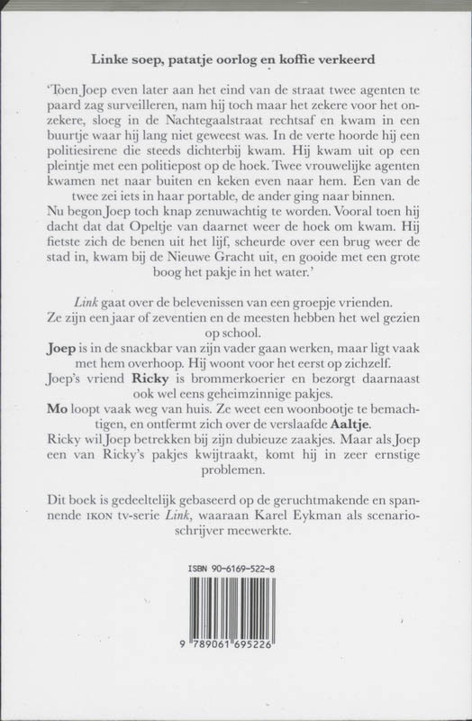 Achterkant van Link!