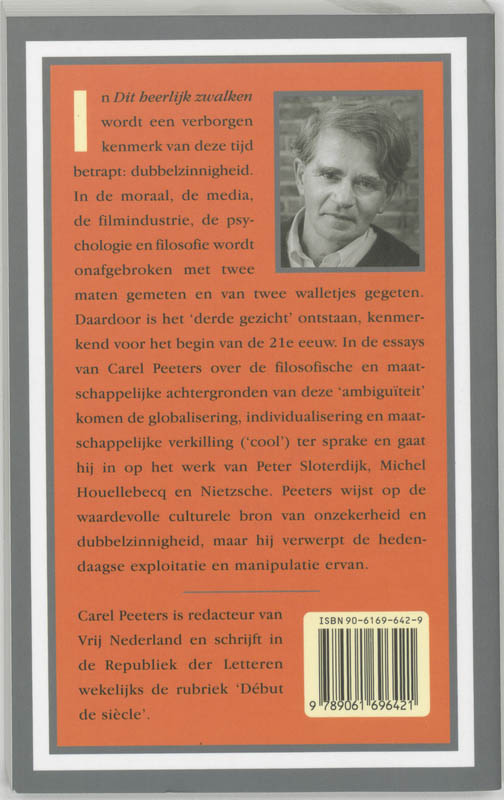 Achterkant van Dit heerlijk zwalken