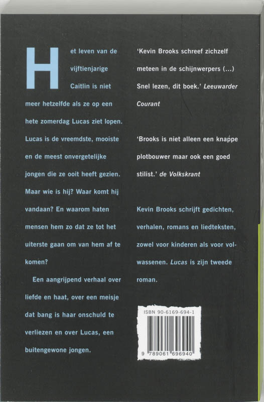 Achterkant van Lucas