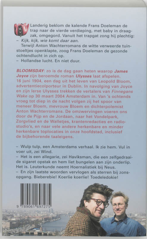 Achterkant van Bloemsdag