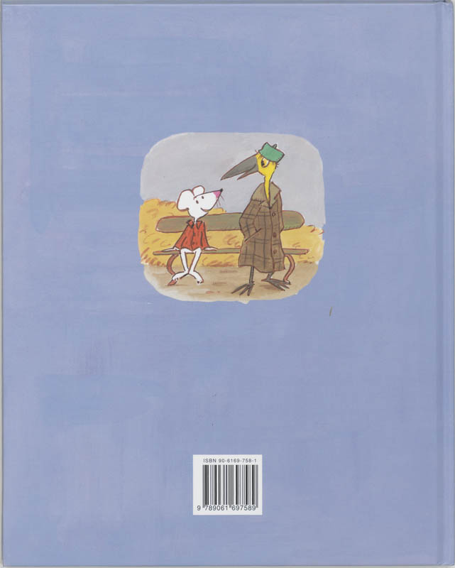Achterkant van Binkie