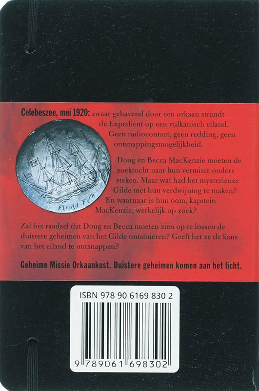 Achterkant van Geheime missie Orkaankust