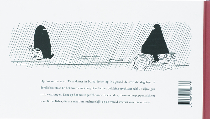 Achterkant van Burka Babes