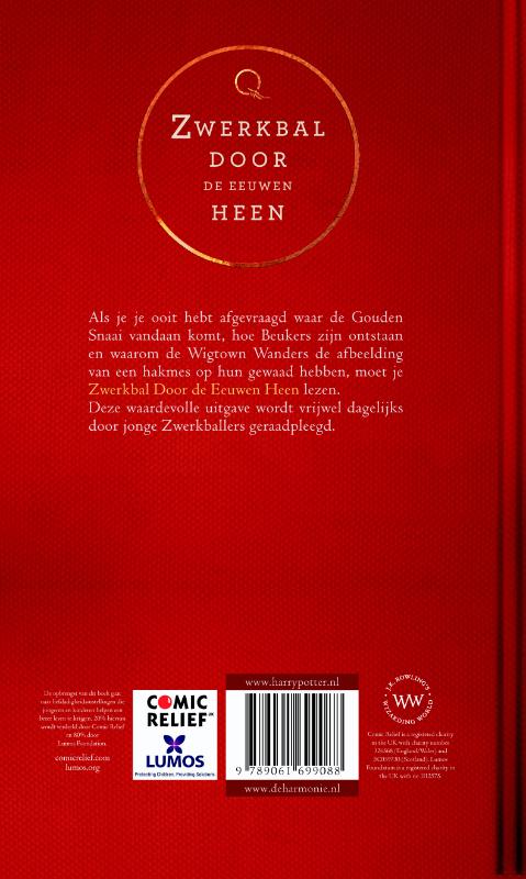 Achterkant van Zwerkbal Door de Eeuwen Heen