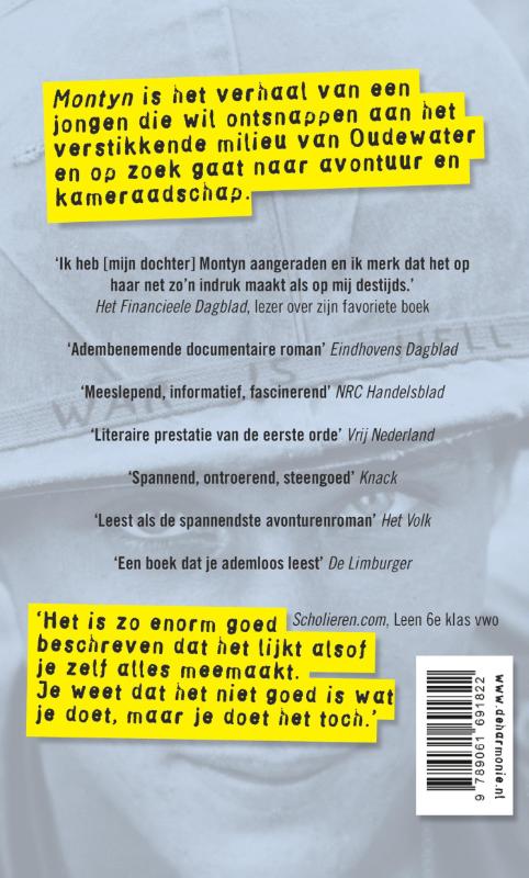 Achterkant van Montyn