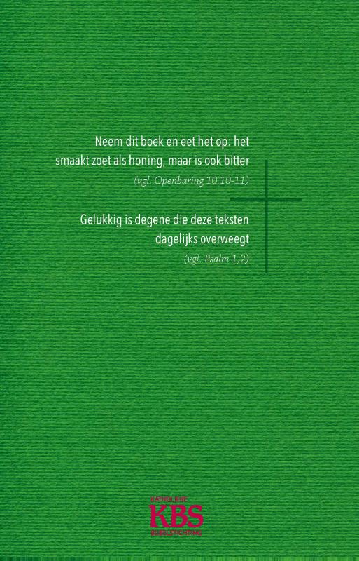 Achterkant van Nieuwe Testament met Psalmen en Gebeden