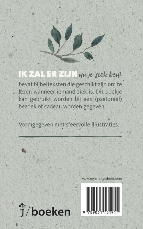 Achterkant van Ik zal er zijn