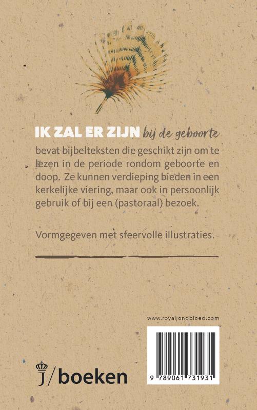 Achterkant van Ik zal er zijn