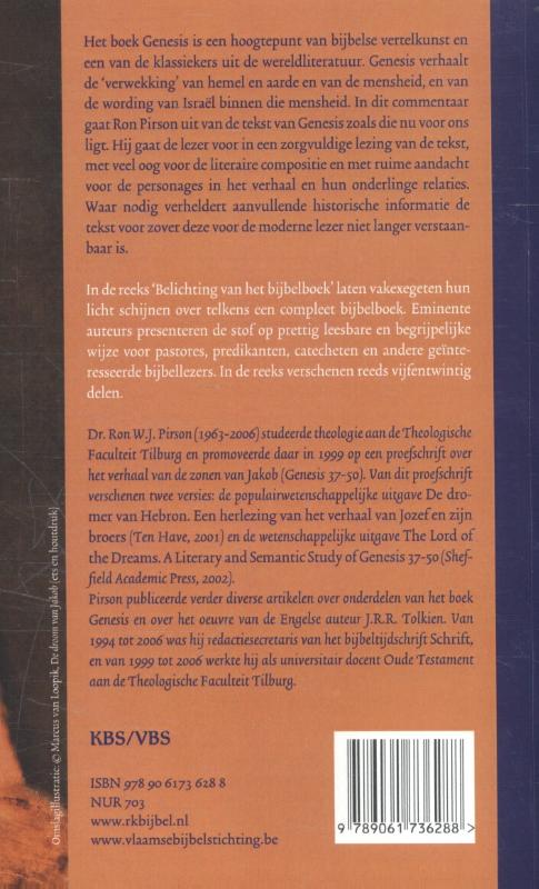 Achterkant van Genesis