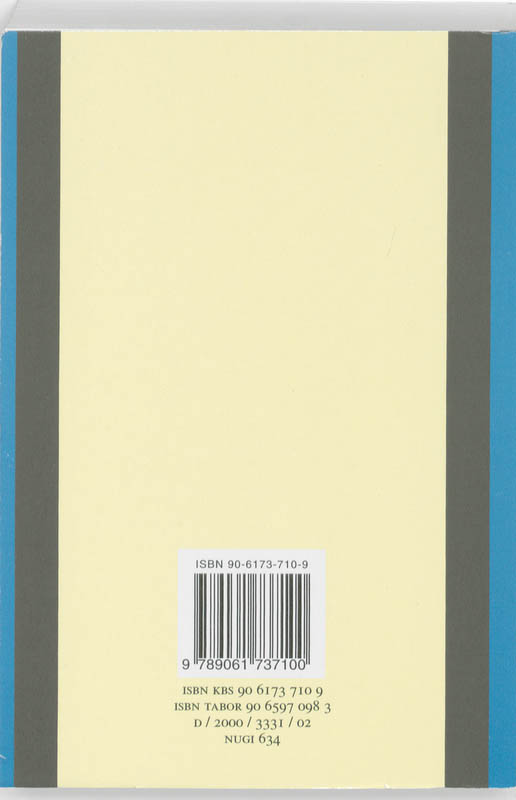 Achterkant van Willibrordvertaling 1995