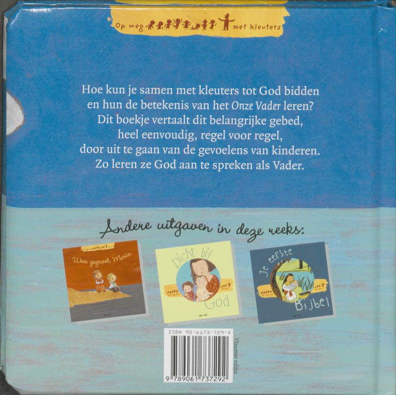 Achterkant van Onze Vader