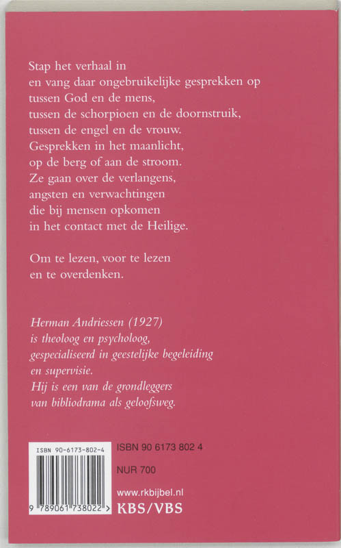 Achterkant van En God wachtte