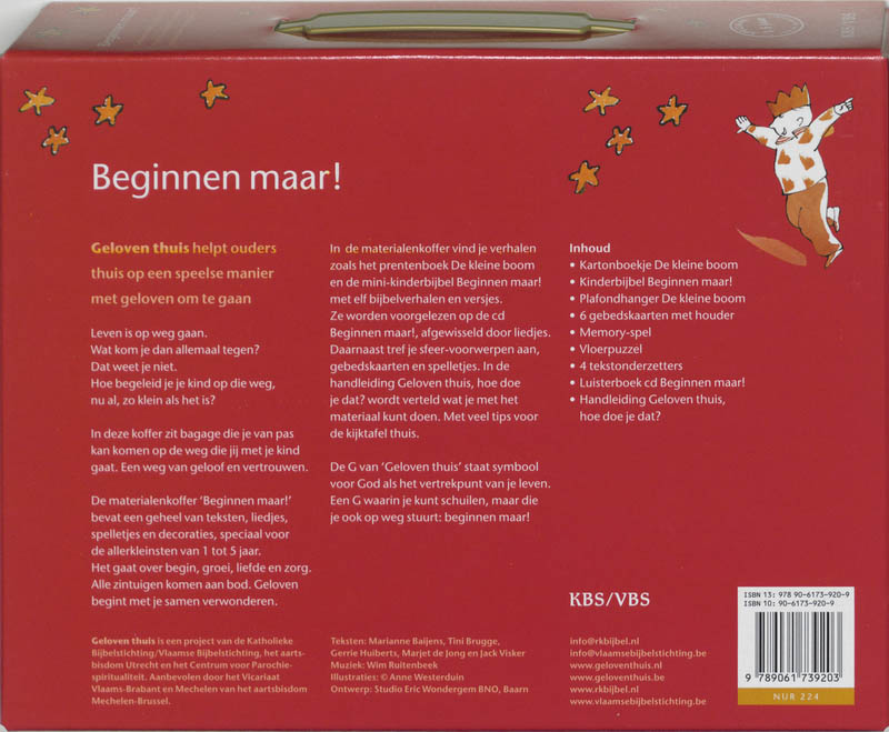 Achterkant van Beginnen maar!