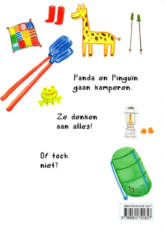 Achterkant van We gaan kamperen