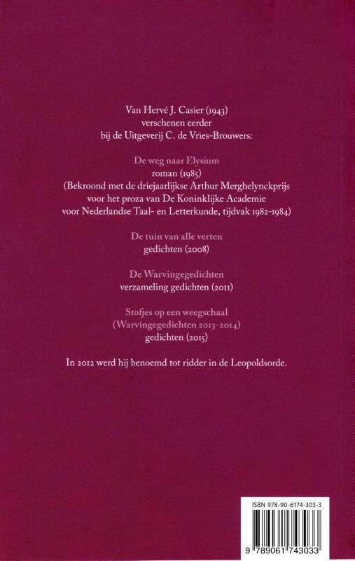 Achterkant van Een punt op een blad