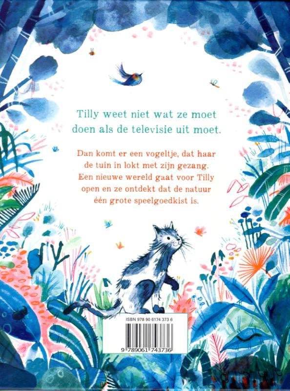 Achterkant van De natuur is een speelgoedkist
