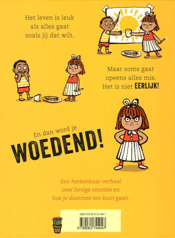 Achterkant van Soms ben ik woedend
