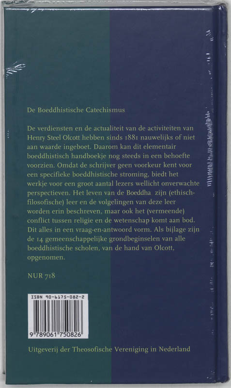 Achterkant van De boeddhistische catechismus