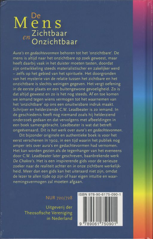 Achterkant van De mens - zichtbaar en onzichtbaar