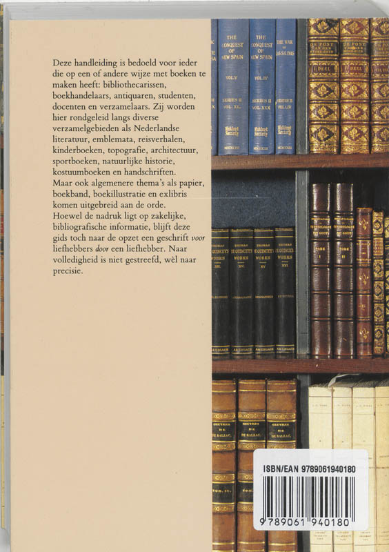 Achterkant van Spectatoriale geschriften