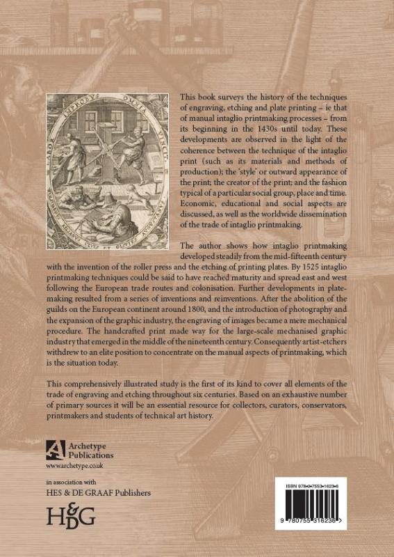 Achterkant van Engraving and etching 1400-2000