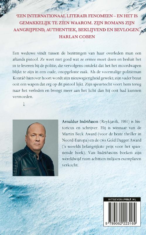 Achterkant van Razende storm