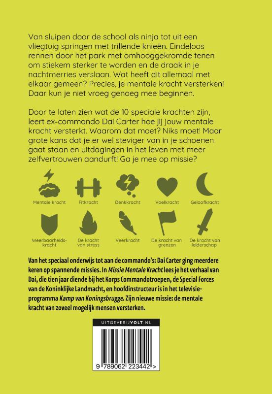 Achterkant van Missie mentale kracht