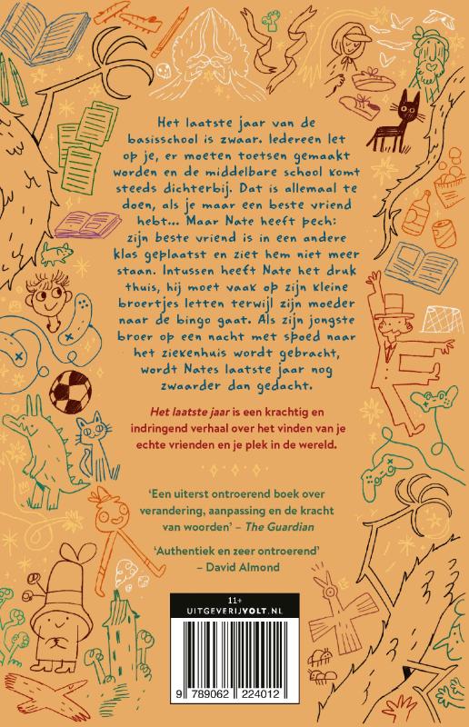 Achterkant van Het laatste jaar
