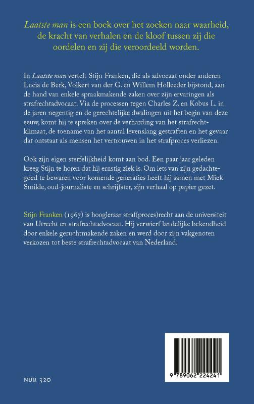 Achterkant van Laatste man