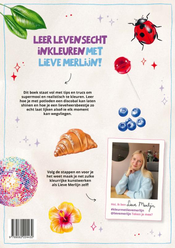 Achterkant van Kleur met Lieve Merlijn