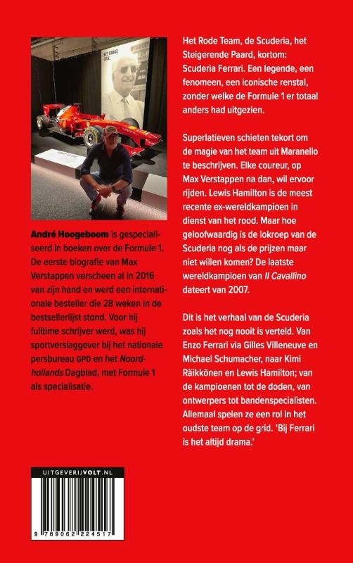 Achterkant van Ferrari blues
